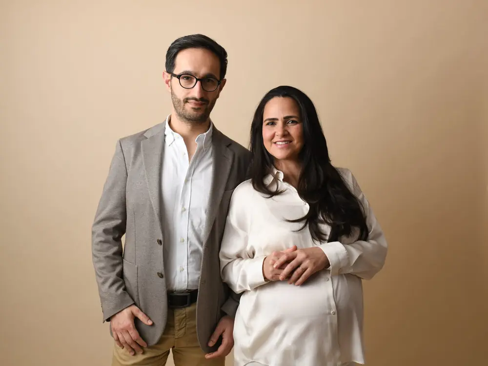 Alexandre Cuppari e a esposa, Gesi